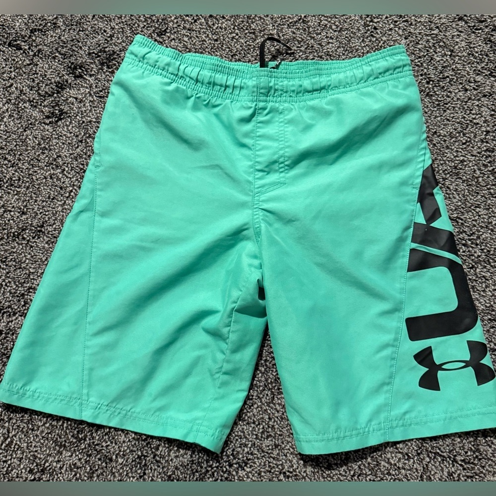 Under Armour swim trunks, youth medium
